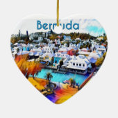 Neon Pop Bermuda Keramikornament (Hinten)