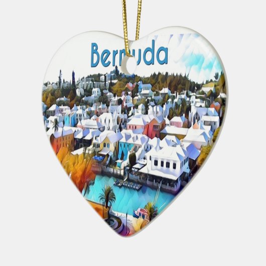 Neon Pop Bermuda Keramikornament (Links)