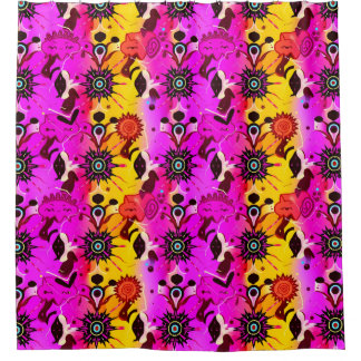 Neon Pop Culture Duschvorhang