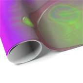 Neon Pop Paper Psychedelic Geschenkpapier (Rolleneckpunkt)