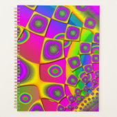 Neon Pop Paper Psychedelic Planer (Vorderseite)