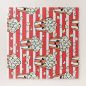 Neon Popcorn Kindermuster Puzzle (Horizontal)