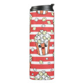 Neon Popcorn Kindermuster Thermosbecher (Nach links gedreht)