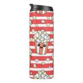Neon Popcorn Kindermuster Thermosbecher (Nach rechts gedreht)