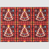 Neon Popular Christmas Holiday Collection Seidenpapier (Vorderseite)