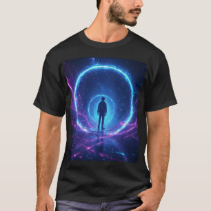 Neon Portal Flucht T-Shirt