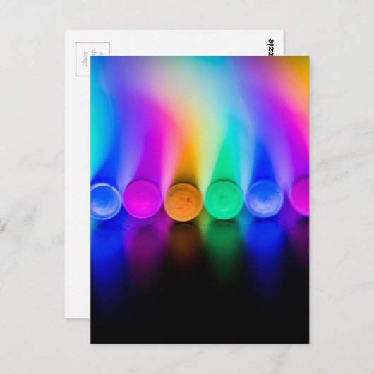 Neon Postkarte (Vorne/Hinten)