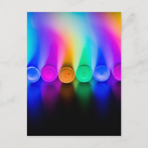 Neon Postkarte