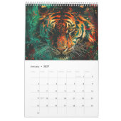 Neon Predators – Big Cat Calendar 2026 Kalender (Jan 2027)