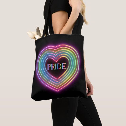 Neon Pride Heart Tasche (Von Nahem)