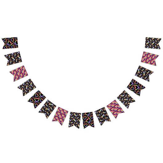 Neon Pride Wimpelkette (Alle)