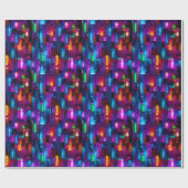 Neon Prism Extravaganz Geschenkpapier (Flach)