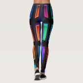 Neon Prism Grid Leggings (Rückseite)