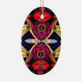 Neon Psychedelic Abstrakt Ornament 1 (Rechts)