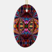 Neon Psychedelic Abstrakt Ornament 2 (Rechts)