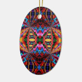 Neon Psychedelic Abstrakt Ornament 2 (Links)