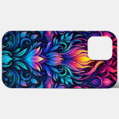 Neon Psychedelic Decopunk Design Nr. 908 Case-Mate iPhone Hülle (Rückseite (Horizontal))