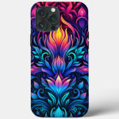 Neon Psychedelic Decopunk Design Nr. 908 Case-Mate iPhone Hülle (Rückseite)