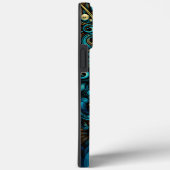 Neon Psychedelic Decopunk Design Nr. 910 Case-Mate iPhone Hülle (Rückseite / Rechts)