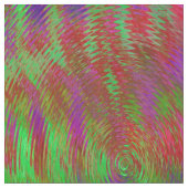 Neon Psychedelic Geometric Stoff (Nahaufnahme)