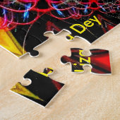 Neon Psychedelic Jigsaw Puzzle 1 (Seite)