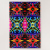 Neon Psychedelic Jigsaw Puzzle 1 (Vertikal)