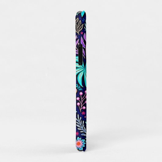 Neon Psychedelic Mushroom Forest Dream Case-Mate iPhone Hülle (Hinten/Rechts)