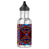 Neon Psychedelic Water Flasche 2 Edelstahlflasche (Rechts)