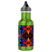Neon-Psychedelische Wasserflasche 1 (Rechts)