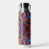 Neon-Psychedelische Wasserflasche 2 Trinkflasche (Rückseite)