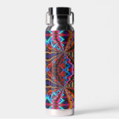 Neon-Psychedelische Wasserflasche 2 Trinkflasche (Vorne)