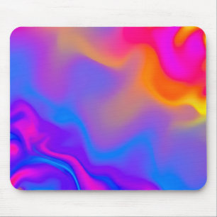 Neon-Psychedelisches-Fluid-Farben-Mauspad Mousepad