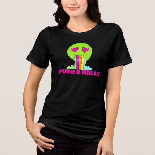 Neon Puke & Kundgebung Shirt | Feier (Vorderseite)