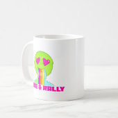 Neon Puke & Rally Classic Tasse | Party Comeback (Vorderseite Links)
