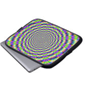 Neon Puls Laptop Sleeve (Vorne Knopf)