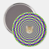 Neon Pulse Magnet + Katze (Vorderseite/Rückseite)