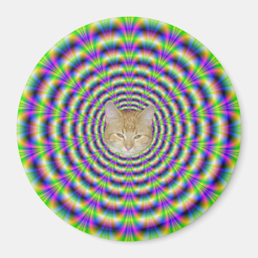 Neon Pulse Magnet + Katze (Vorne)