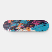 Neon Pulse Skateboards: Erkunden Sie Ihren Weg mit Skateboard (Horizontal)