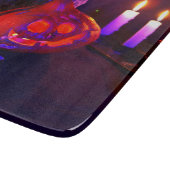 Neon pumpkins schneidebrett (Ecke)