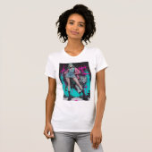 Neon-Punk-Mädchen T-Shirt (Vorne ganz)