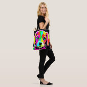 Neon Puppy Pop Art Tasche (Am Model)