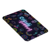 Neon Purim Magnet (Rechte Seite)