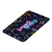 Neon Purim Magnet (Linke Seite)