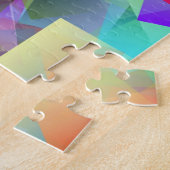 Neon-Quadrat-Puzzle Puzzle (Seite)