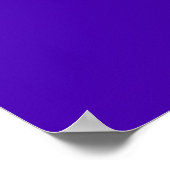 Neon Race Car in Geometric Sphere Poster (Ecke)