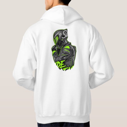 Neon Racer Hoodie (Rückseite)