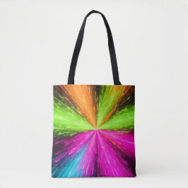 Neon Radial Burst Explosion Tasche