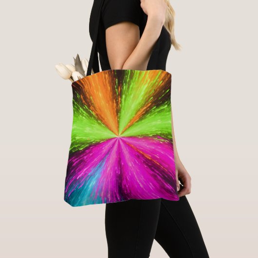 Neon Radial Burst Explosion Tasche (Von Nahem)