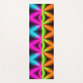 Neon Radial Burst Explosion Yogamatte (Vorderseite)