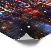 Neon Rain: Der Puls der Nacht in der Stadt Poster (Ecke)